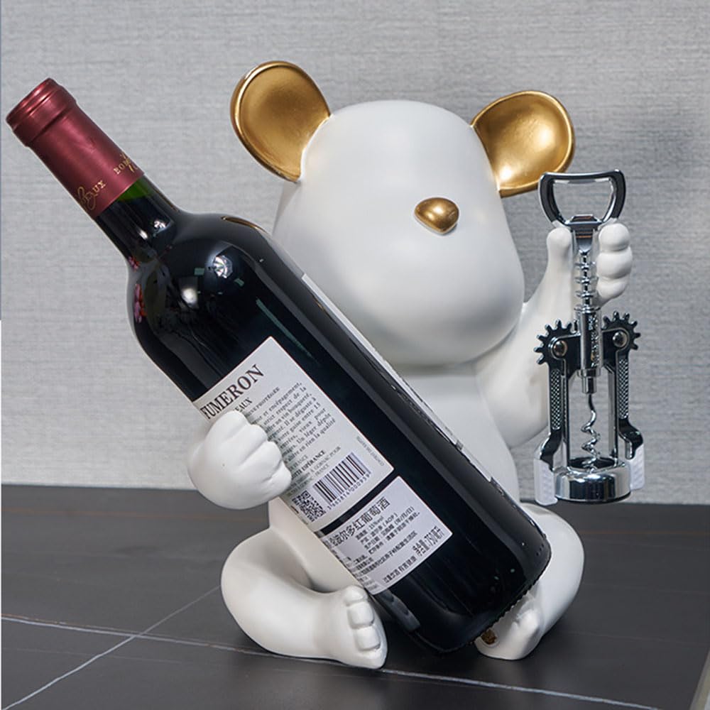 Amazon｜酒ボトル陳列棚【2023新登場】可愛い置物あるア ワイン収納